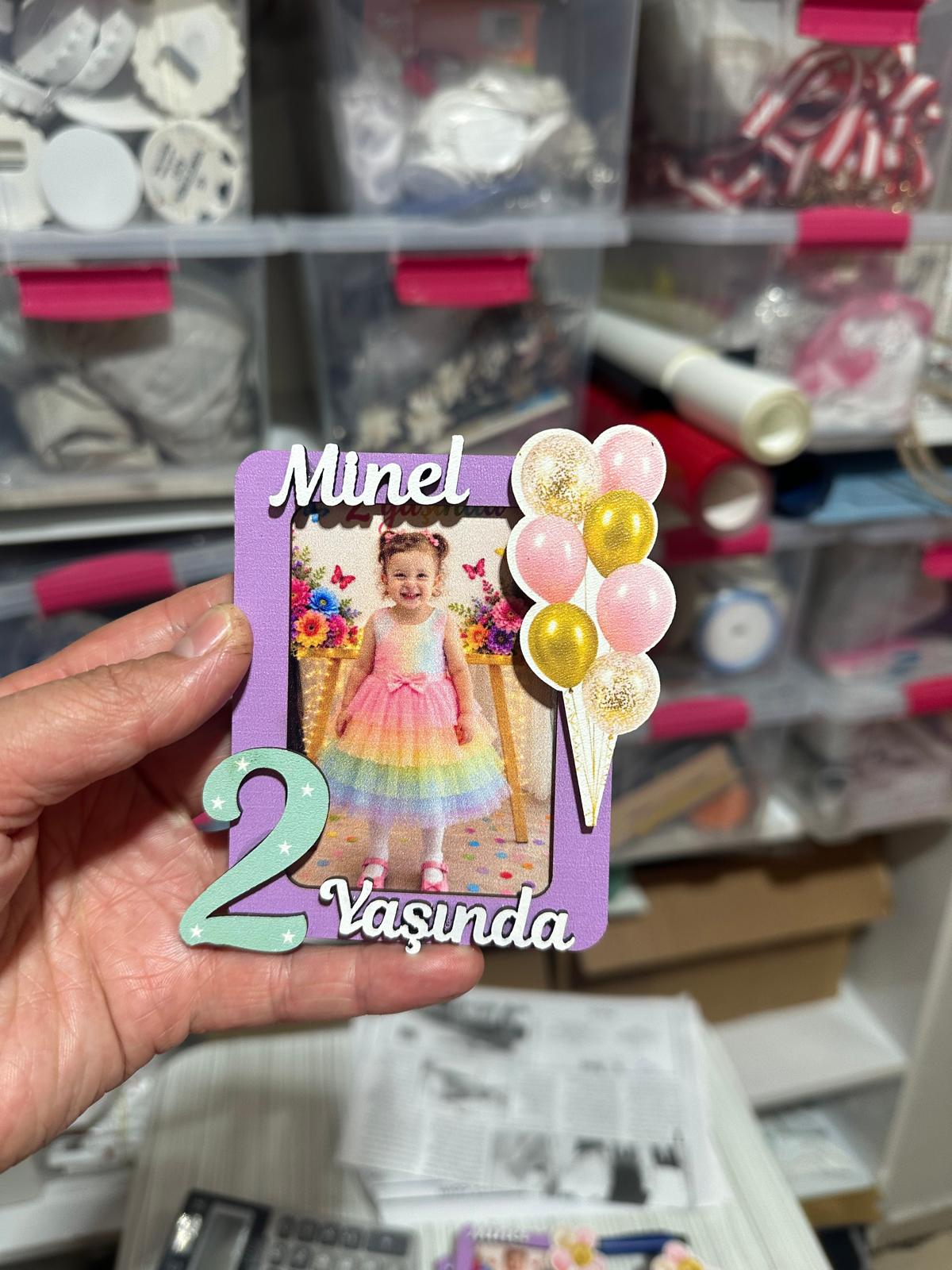 Doğum günü magnet
