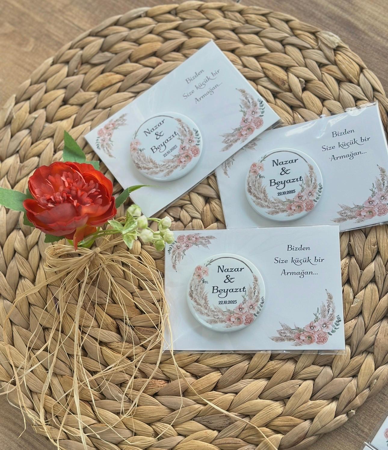 Nikah hediyeliği açacak magnet